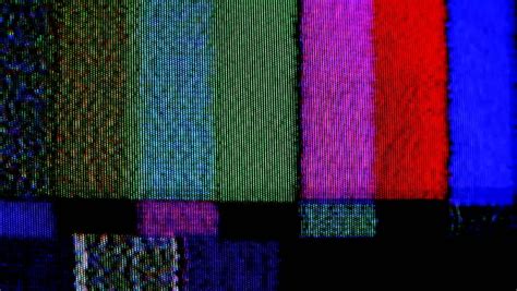 Tv Static Noise Color Bars Bad Signal Stock Footage Video 15382369 | Shutterstock