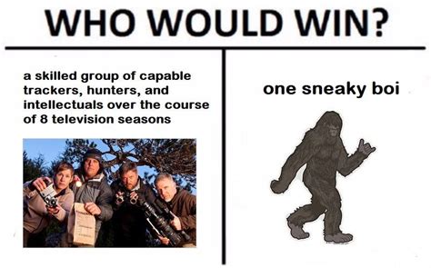 [yells in squatch] : r/memes