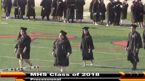 MHS Memorial Class of 2018 Graduation 6-26-18 - YouTube