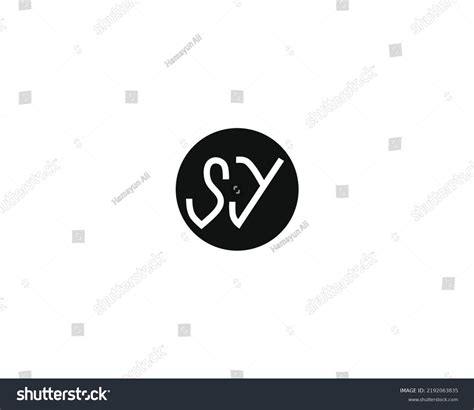 Creative Letter Sy Logo Design Vector Stock Vector (Royalty Free) 2192063835 | Shutterstock