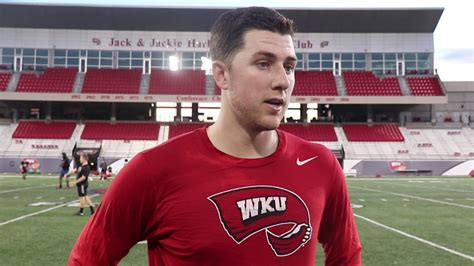 WKU FB QB Mike White 10-3-17 - YouTube