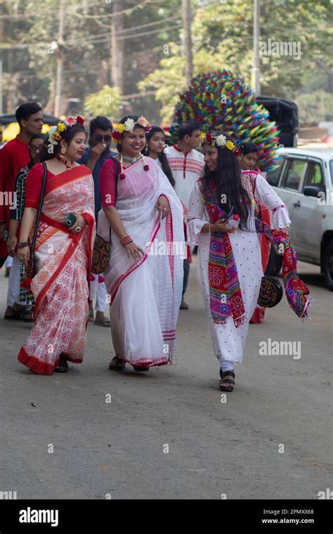 14 April 203, Dhaka, Bangladesh. Benglai new year 2023 Stock Photo - Alamy