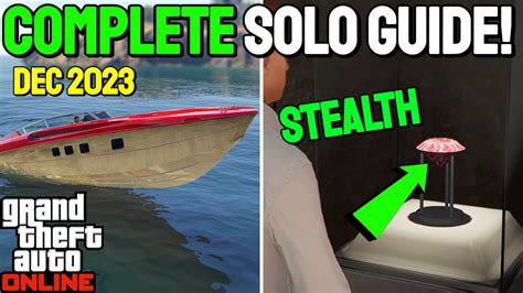 GTA Online Solo Cayo Perico Heist Guide! (Set Ups + Stealth Elite Finale) - YouTube