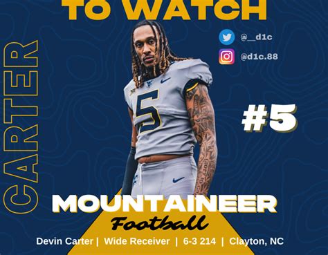 Five WVU Players to Watch: Devin Carter - WVSports: West Virginia ...