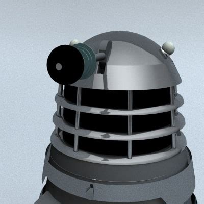 3d model of mark 1 dalek