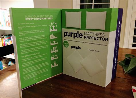 Purple-mattress-protector - Two Moms Review