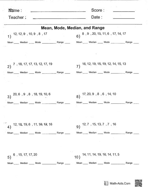 Math Worksheet Category Page 129 - worksheeto.com