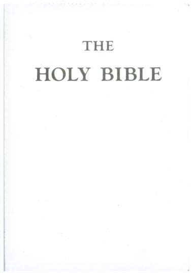 Douay-Rheims Bible Flexcover-White – Fraternity Publications