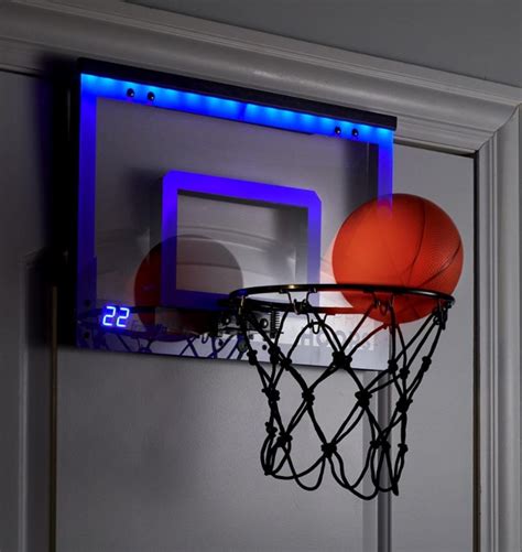 The LED Scoring Indoor Basketball Hoop