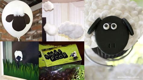 Shaun the Sheep DIY Party Decorations!