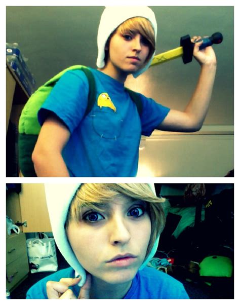 Finn Cosplay by MegaZombieQueen on DeviantArt