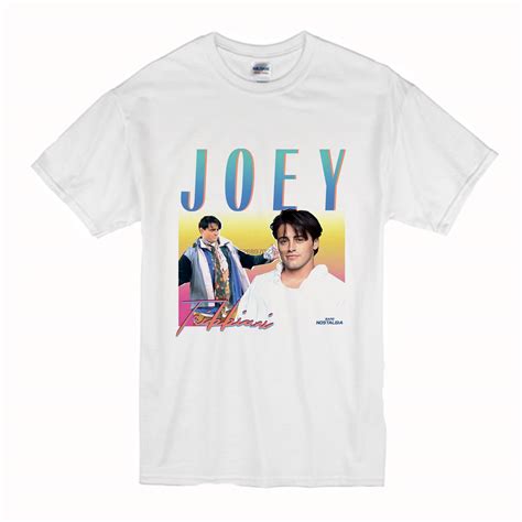 Joey Tribbiani Friends T-Shirt White (BSM)