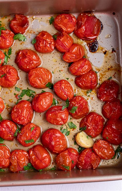 Roasted Grape Tomatoes - Easy Healthy Recipes