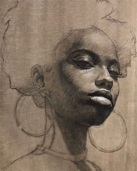 L'art Du Portrait, Portrait Sketches, Portrait Drawing, Chalk Drawings, Pencil Art Drawings, Art ...