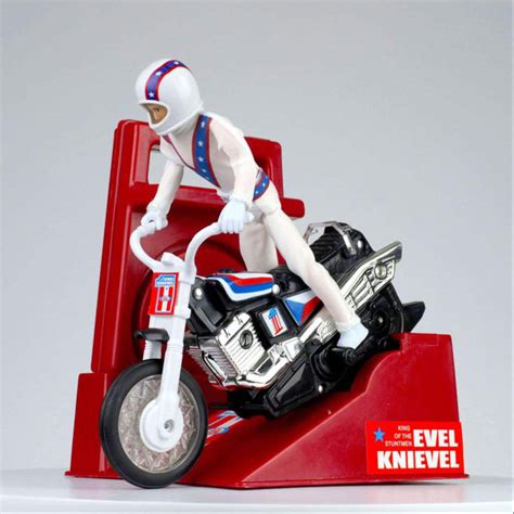 1970s Evel Knievel Stunt Cycle Toy reissued - Retro to Go