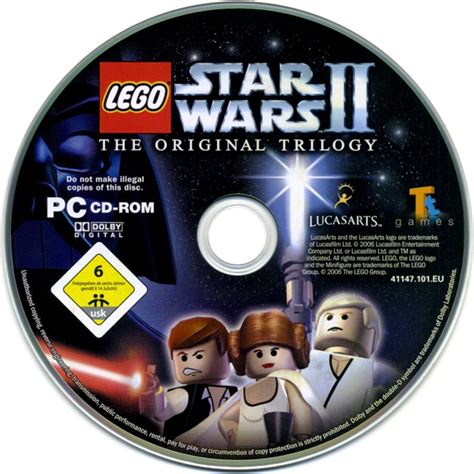 LEGO Star Wars II: The Original Trilogy cover or packaging material ...