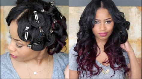 How To: PIN CURL THAT HAIR ! [Video] - Black Hair Information