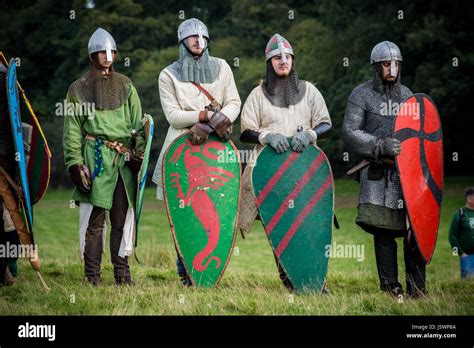 Battle of Hastings historic annual re-enactment in East Sussex, UK Stock Photo - Alamy