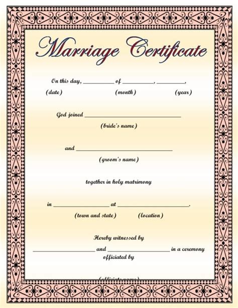 Wall Hangings Home & Living Customizable Fake Wedding Contract etna.com.pe