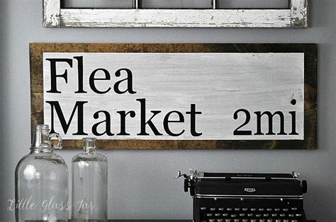 DIY Flea Market Sign | Market sign, Flea market sign, Flea market ...