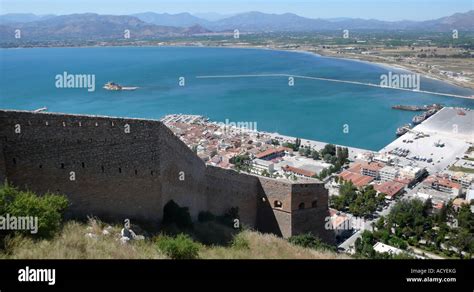 Nafplio castle, Peloponnesus, Greece Stock Photo - Alamy