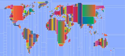 Download World Map Mondrian Mosaic 3 SVG | FreePNGImg