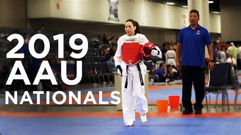 2019 AAU Taekwondo Nationals Highlights - YouTube