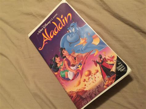 The Walt Disney Classic Aladdin VHS Tape Stock No. 1662 - VHS Tapes