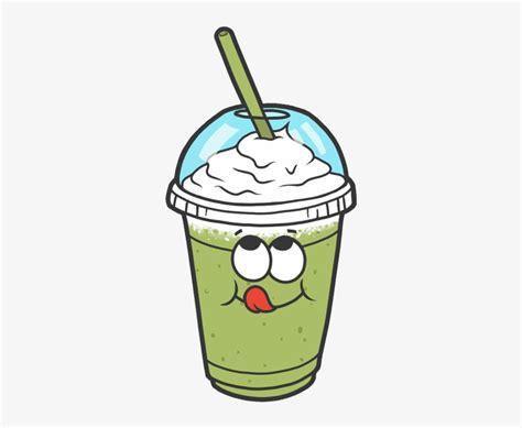 Green Clipart Milkshake - Milk Shake Cartoon Sticker - 600x599 PNG Download - PNGkit