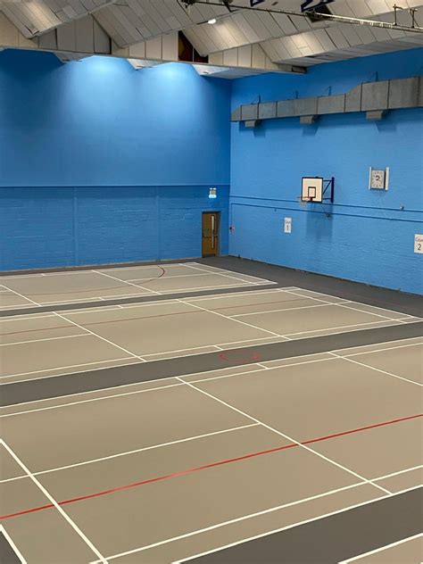 New seamless multiuse point-elastic floor for Meadway Leisure Centre ...