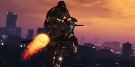 GTA Online: Wild Oppressor MK1 Stunt Takes Player Across Los Santos