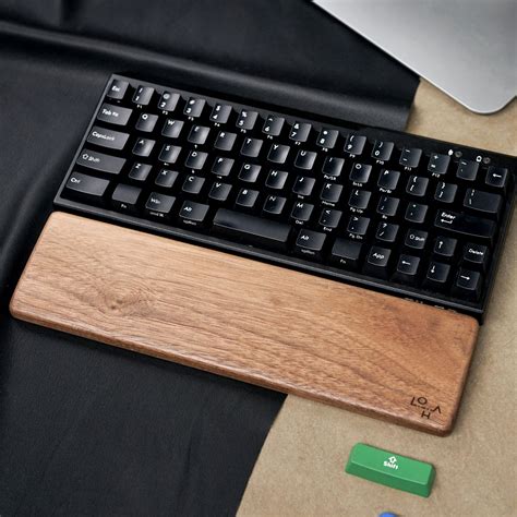 Walnut Wood Keyboard Wrist Rest Pad Ergonomic Gaming Desk Wrist Rest,For Computer,Laptop Buy ...