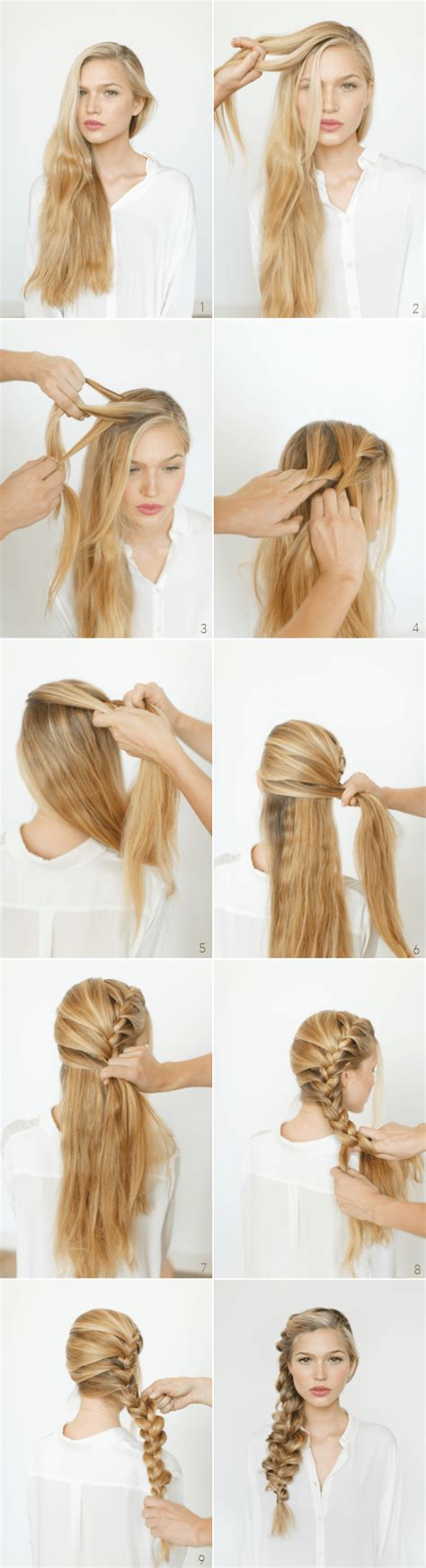 15 Very Amiable And Very Simple DIY Hairstyle Tutorials - ALL FOR FASHION DESIGN