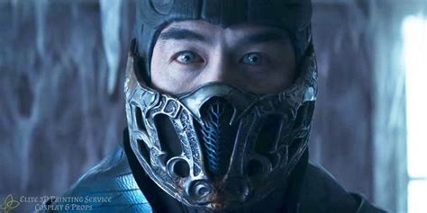 Sub-zero Mask Mortal Kombat Movie 2021 3D STL Files - Etsy