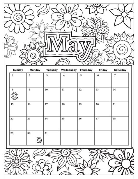 Free Download: Coloring Pages from Popular Adult Coloring Books Blank ...