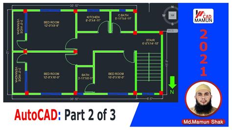 Basic Floor Plan Autocad