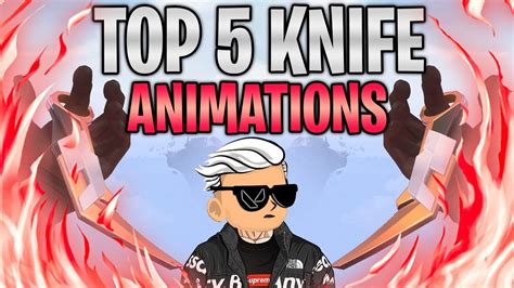 Top 5 KNIFE ANIMATIONS in VALORANT - YouTube