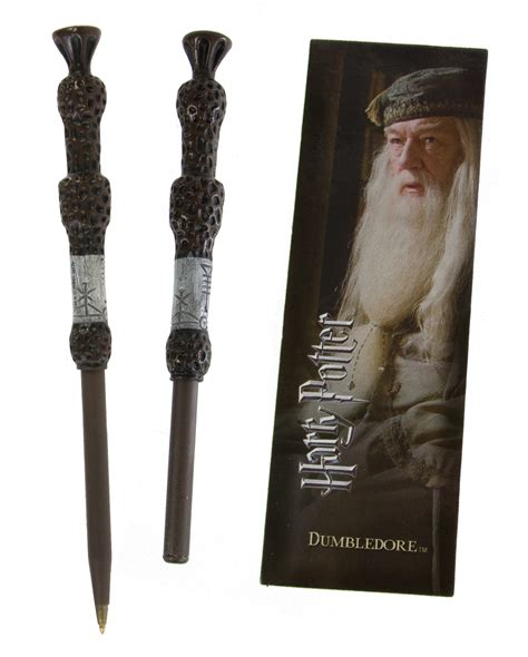 Albus Dumbledore Wand Pen & Bookmark ★ | Horror-Shop.com