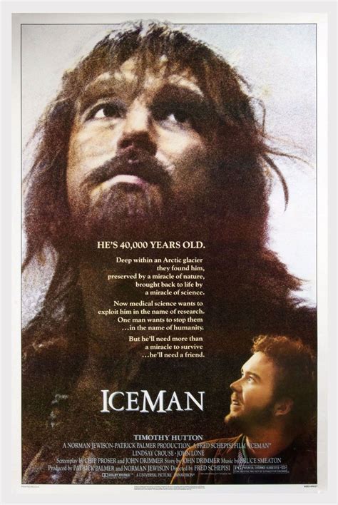 ICEMAN Poster Movie Original Vintage 1984 Timothy Hutton | Vintage Collectibles Concert Poster ...