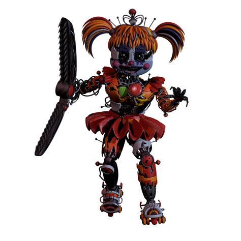 [FNAF 6] SCRAP BABY FULL BODY [PNG] by FnaFcontinued on DeviantArt