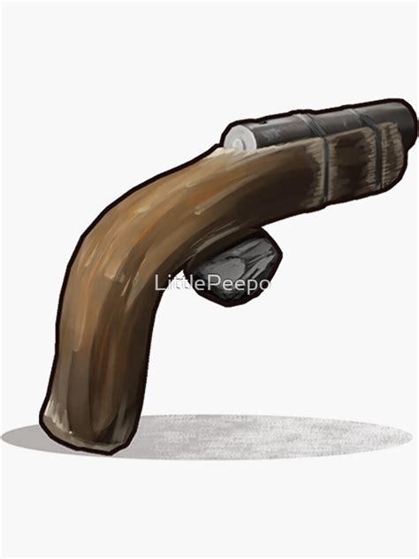 "Eoka Rust Gun" Sticker for Sale by LittlePeepo | Redbubble