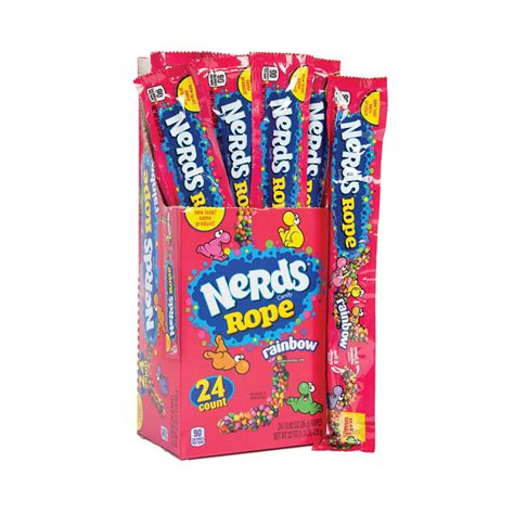 Nerds Rainbow Ropes 26g (0.92oz) (Box of 24) | American Food Mart