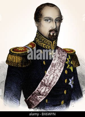 Frederick VII, King of Denmark 1848 - 1863, half length, in uniform ...