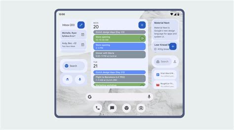 Google's shows off Material You Google News and Calendar widgets