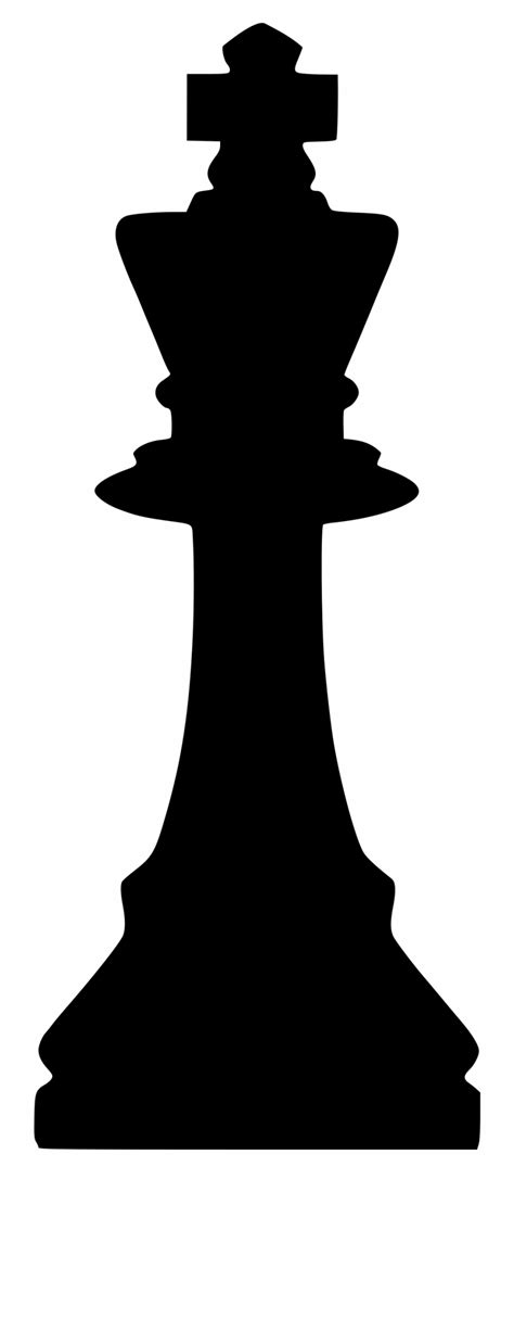 Free King Chess Piece Silhouette, Download Free King Chess Piece ...