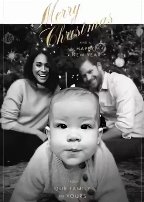 Meghan Markle and Prince Harry's 2020 Christmas card with Archie 'on ...