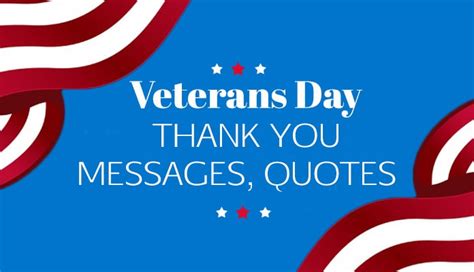 Veterans Day Thank You Messages, Veterans Thank You Quotes