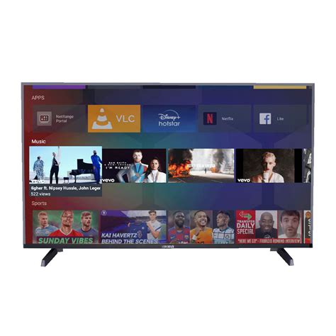 Buy Croma 100.3cm (39.5 Inch) Full HD LED Smart TV (Dual Box Speakers, CREL7362, Black) Online ...