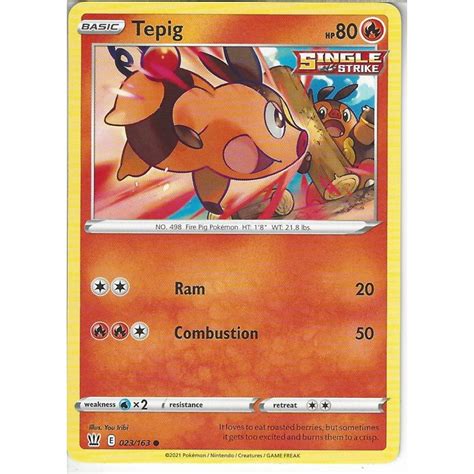 Tepig Card