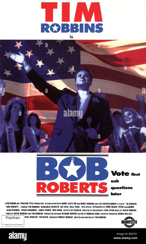 BOB ROBERTS -1992 POSTER Stock Photo - Alamy